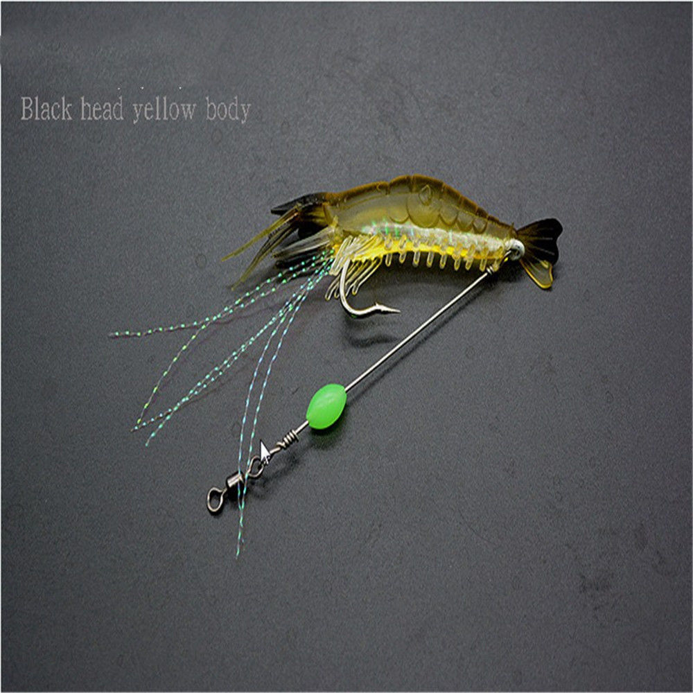 Unlock Your Fishing Potential with Luminous Pseudoshrimp Biomimetic Luya Fish Bait
