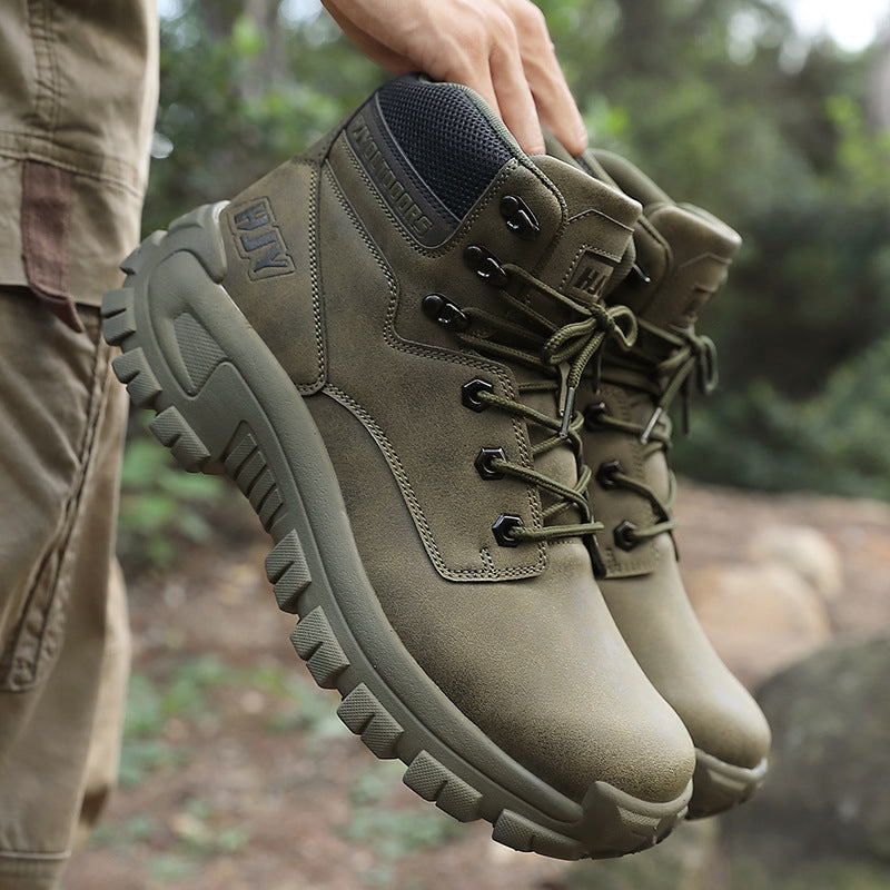 Explore the Great Outdoors with Our High-top Hiking Boots