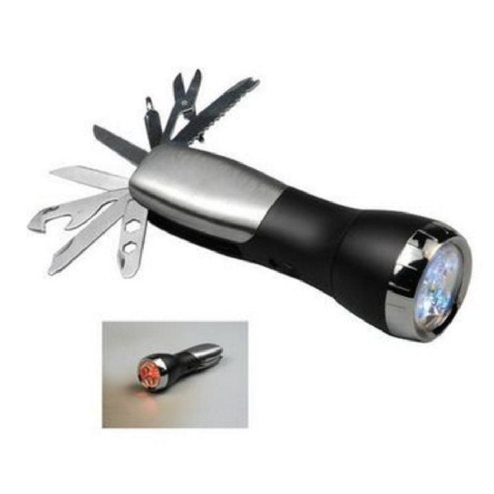 Discover the Ultimate Outdoor Companion: The Multifunctional Tool Flashlight