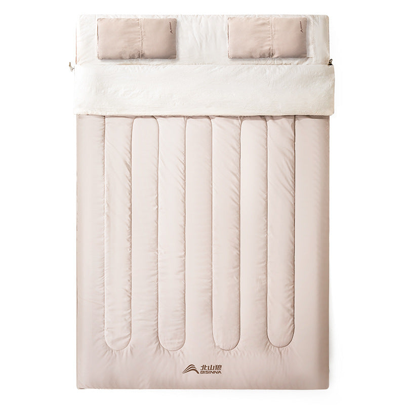 Double Thickened Cold Protection Camping Sleeping Bag Outdoor