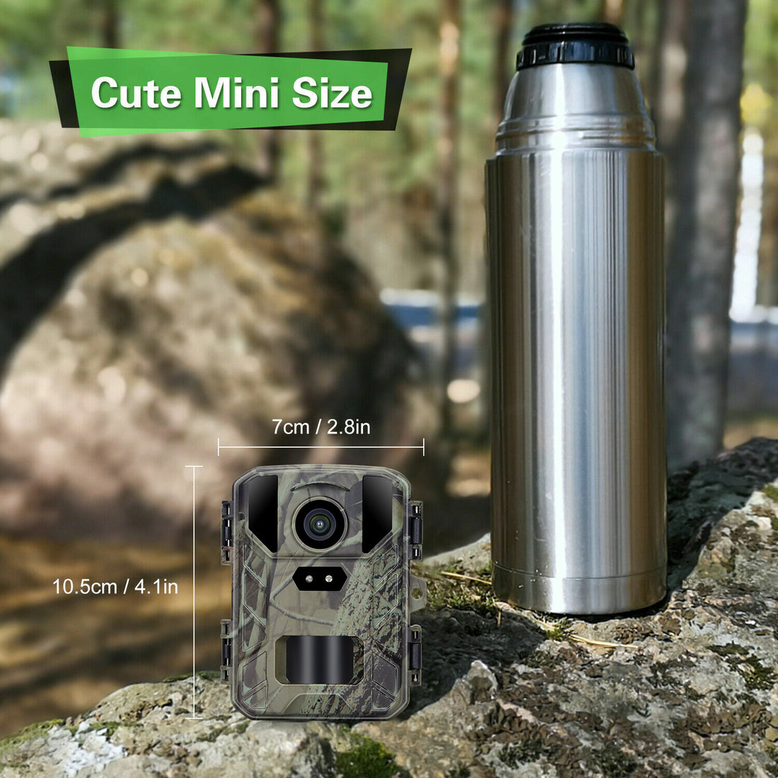 4K 50MP HD Outdoor Wild Hunting Camera Night Vision