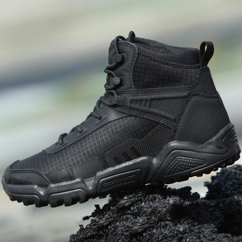 Men's Ultralight Mid-Top Tactical Combat Hiking Boots