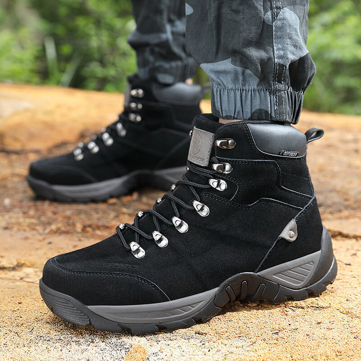 Men's Mid-High Autumn Winter Hiking Boots Plus Size