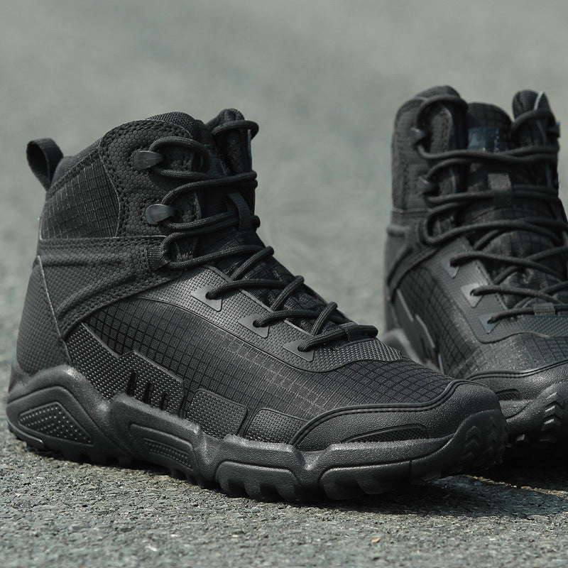 Men's Ultralight Mid-Top Tactical Combat Hiking Boots