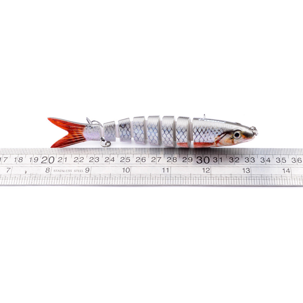 Multi Jointed Pike Fishing Lure Hard Bait Trolling Carp Fishing Tool