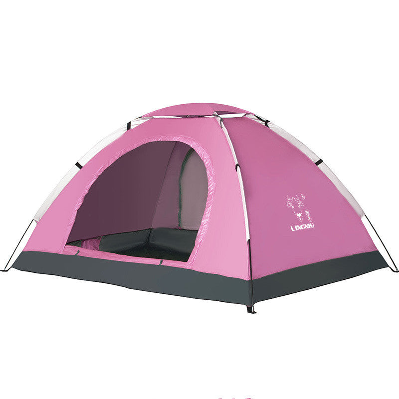 Single Layer Camping Tent Outdoor Beach Shelter