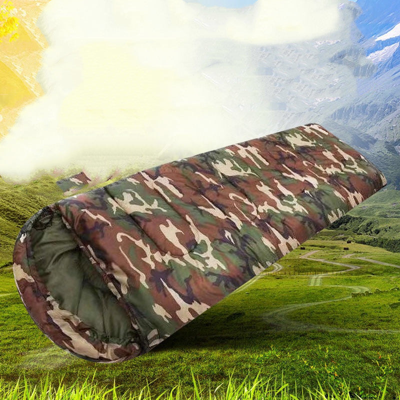Camouflage Emergency Camping Sleeping Bag Outdoor Survival Bag