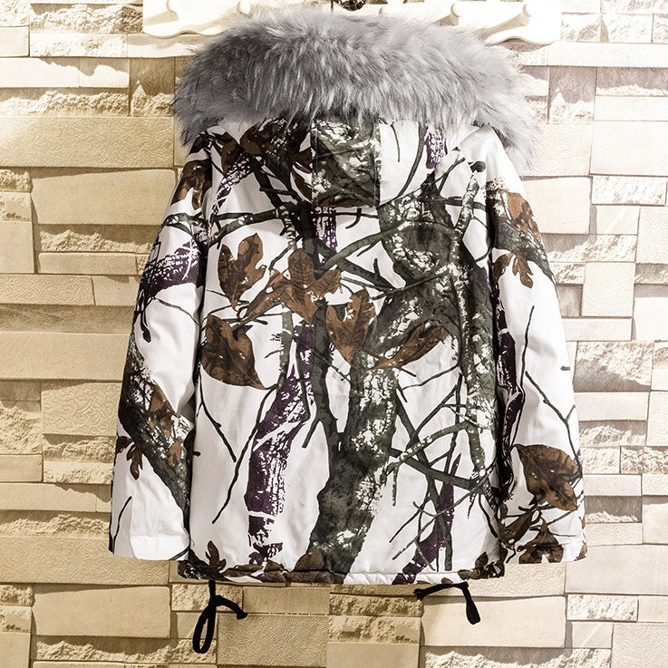 Hip Hop Camouflage Hooded Streetwear Jacket