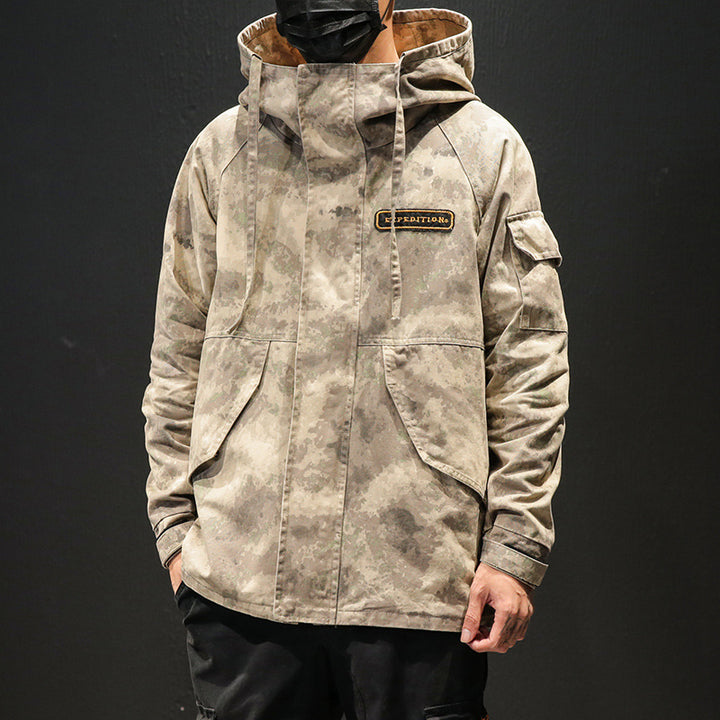 Camouflage Tooling Utility Jacket