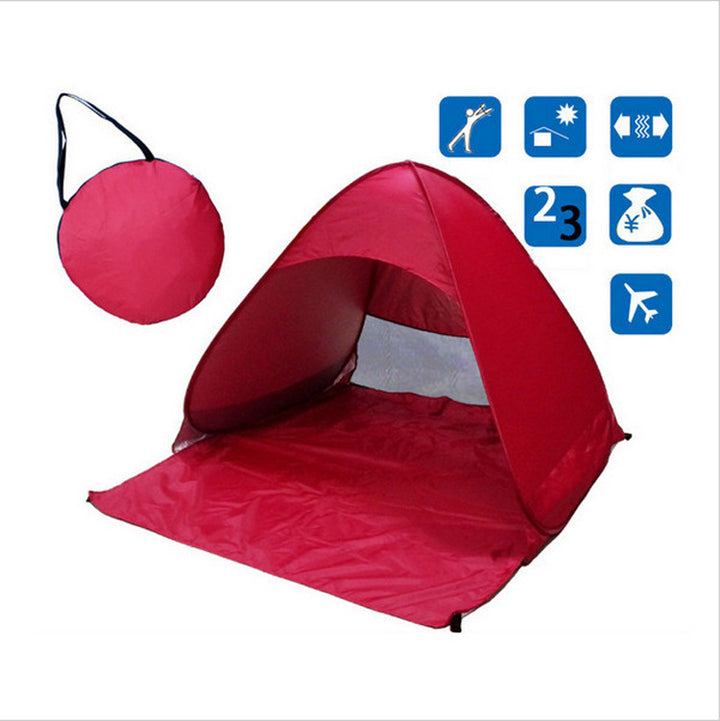 Quick Setup Beach Sunscreen Camping Tent Outdoor Shelter