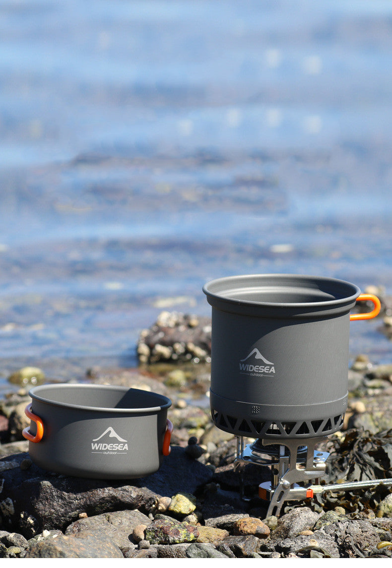 Widesea Camping Cookware Set Outdoor Travel Cooking Utensils