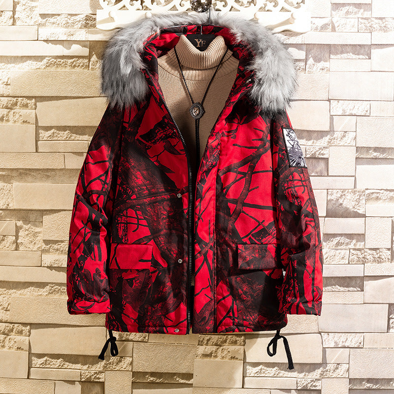 Hip Hop Camouflage Hooded Streetwear Jacket