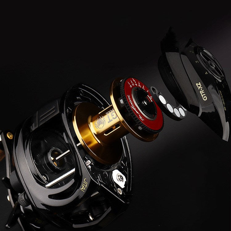 Carbon Fiber Magnetic Brake Fishing Reel