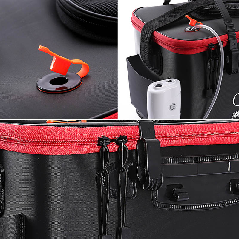 Portable EVA Fishing Tackle Storage Bag