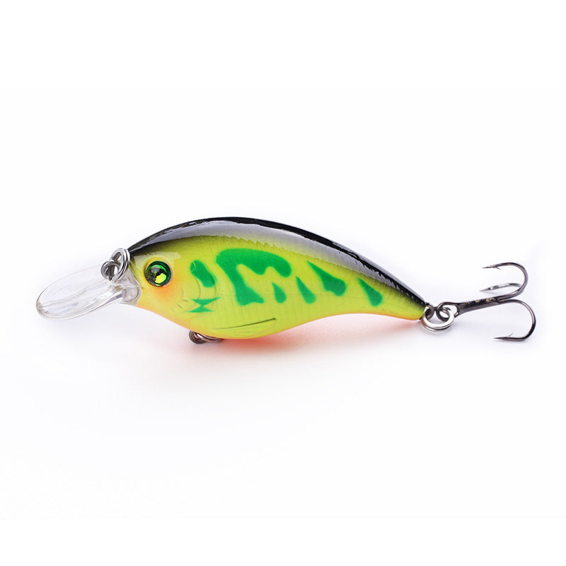 Short Tongue Floating Rock Fishing Lure Bait