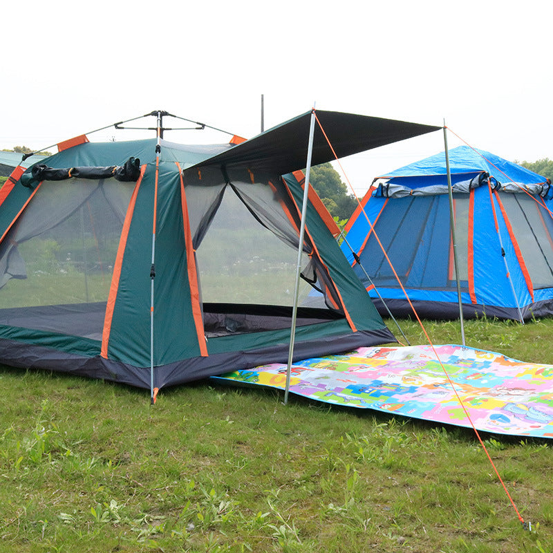 Automatic Pop Up Rainproof Beach Camping Tent Multi Person