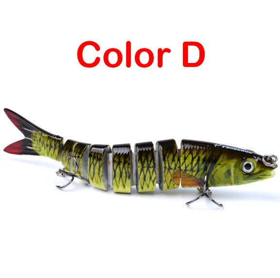 Multi Jointed Pike Fishing Lure Hard Bait Trolling Carp Fishing Tool