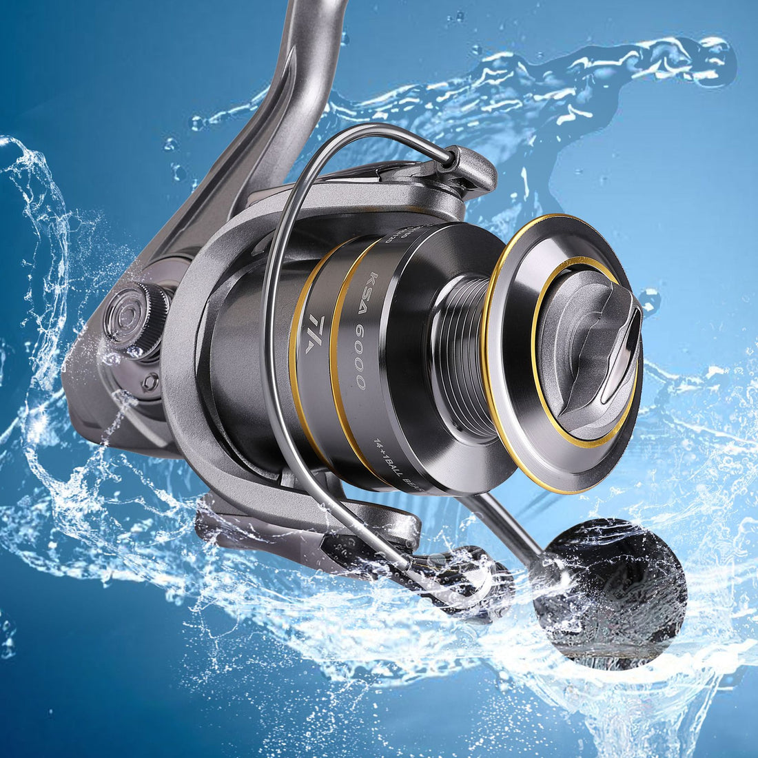 Spinning Fishing Line Reel Wheel