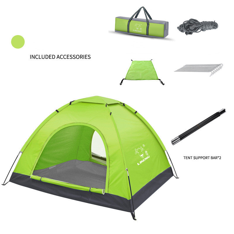 Single Layer Camping Tent Outdoor Beach Shelter