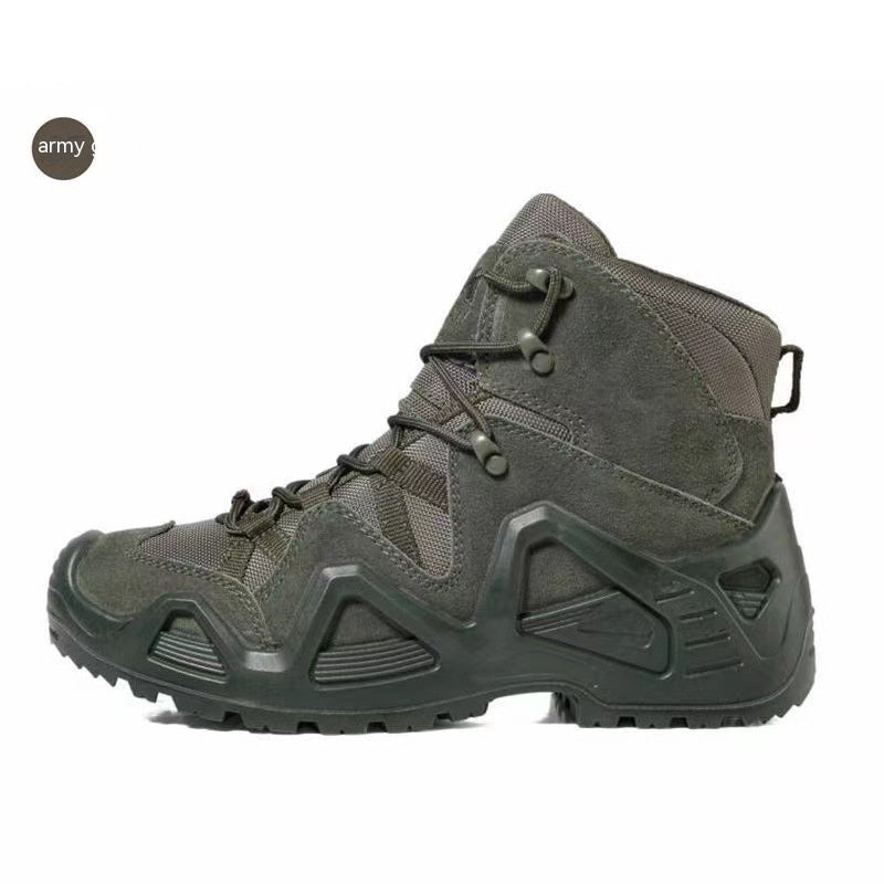 Mid-Top Military Combat Hiking Boots