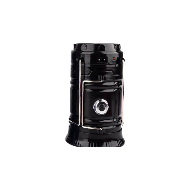 Solar Charging Multifunction Telescopic Camping Lantern Tent Light
