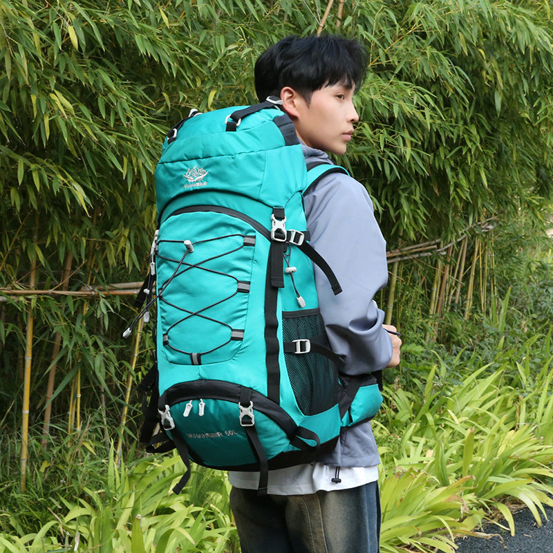 60L Large Capacity Hiking Camping Travel Backpack Outdoor Sports Bag