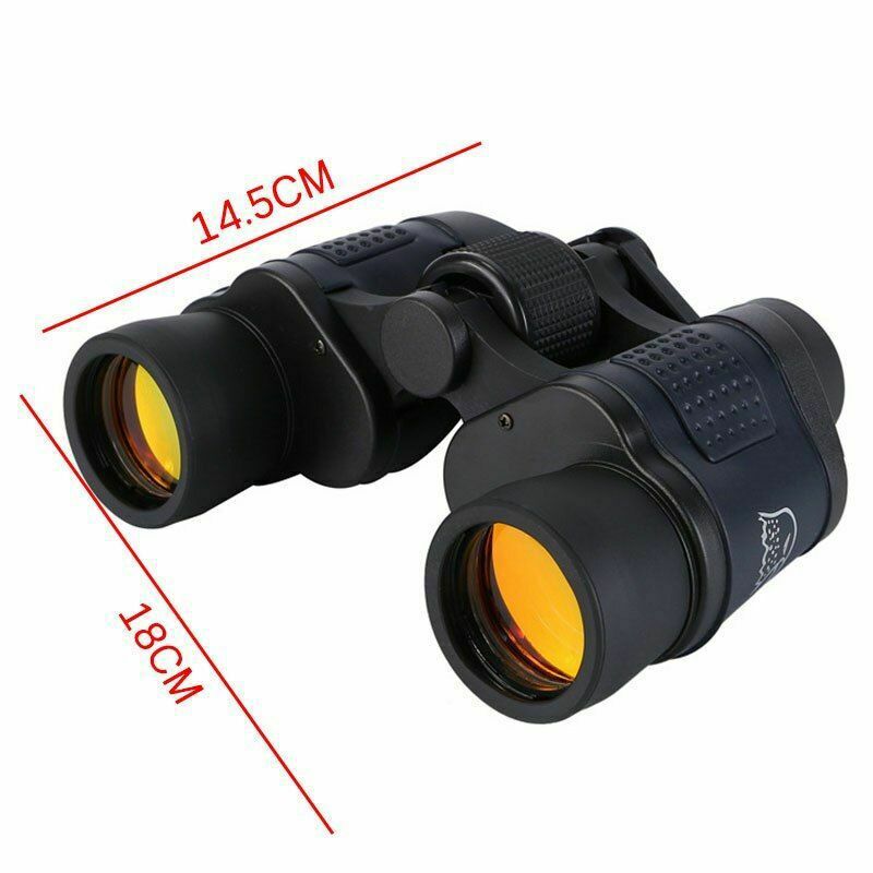 60x60 Night Vision Binoculars Outdoor Telescope Clear Lens