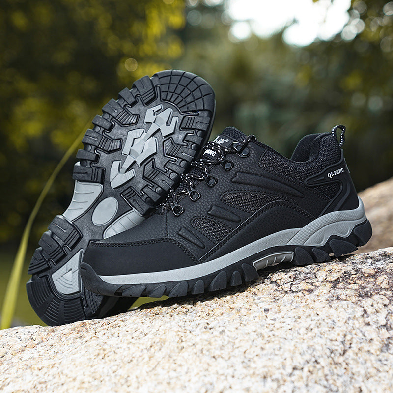 Couple Outdoor Hiking Boots Breathable Large Size Shoes