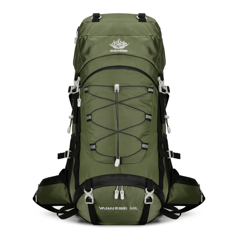 60L Large Capacity Hiking Camping Travel Backpack Outdoor Sports Bag