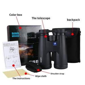 High Definition Waterproof Straight Tube Light Filled Binoculars