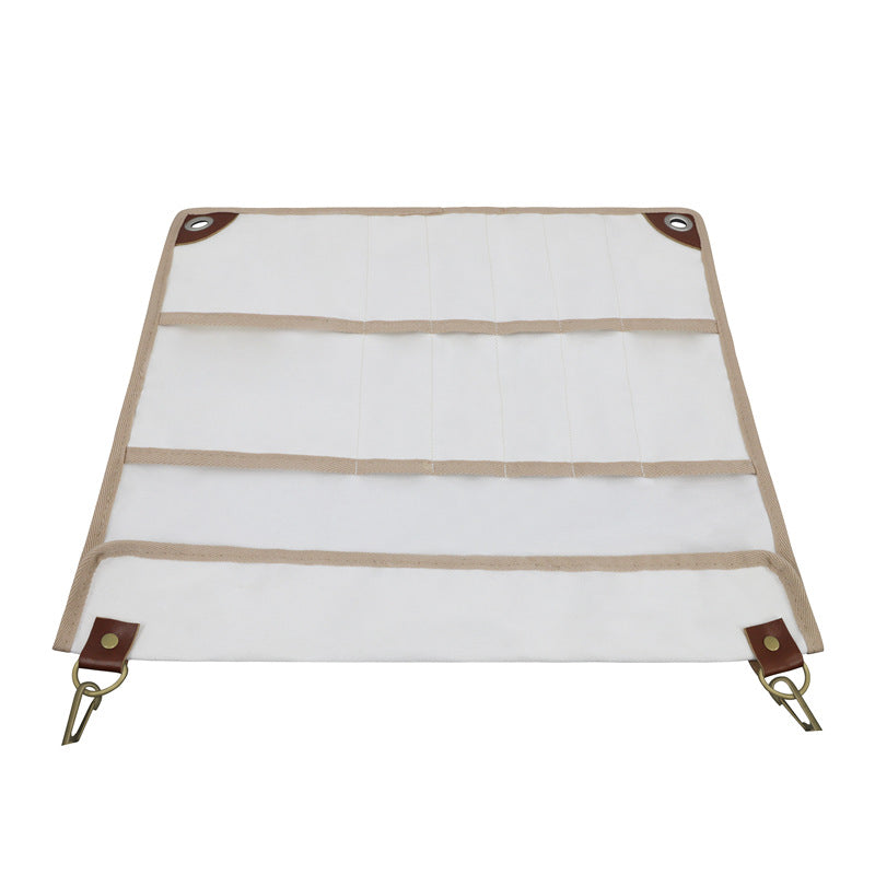 Outdoor Camping Foldable Tableware Hanging Cookware Bag