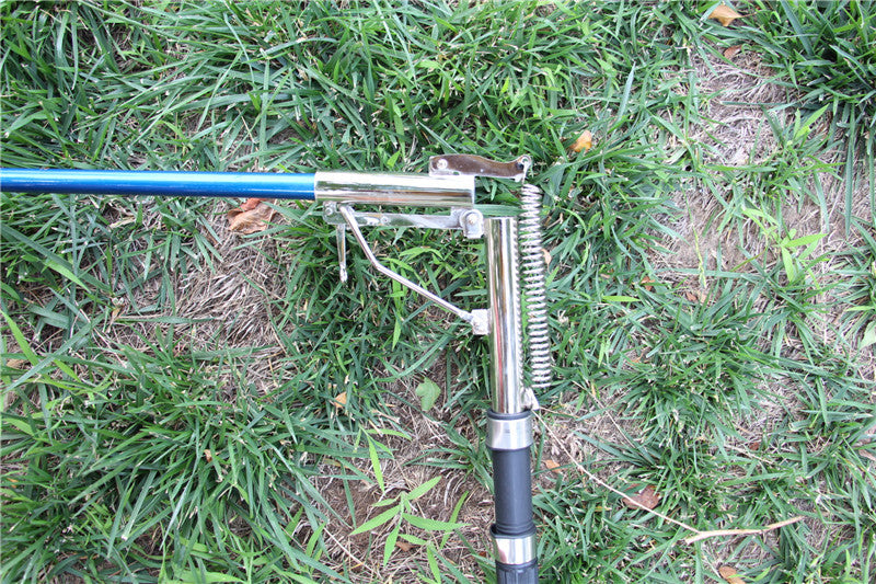Automatic Spring Fishing Rod Set with Support Accessories
