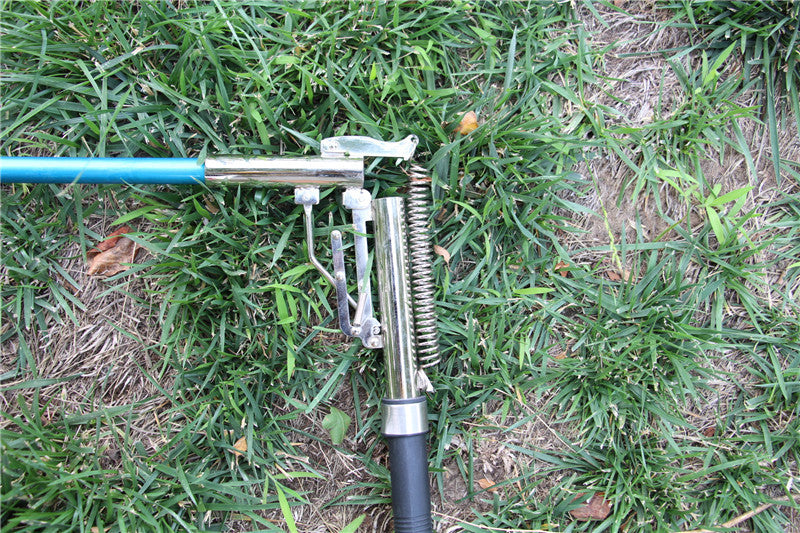 Automatic Spring Fishing Rod Set with Support Accessories