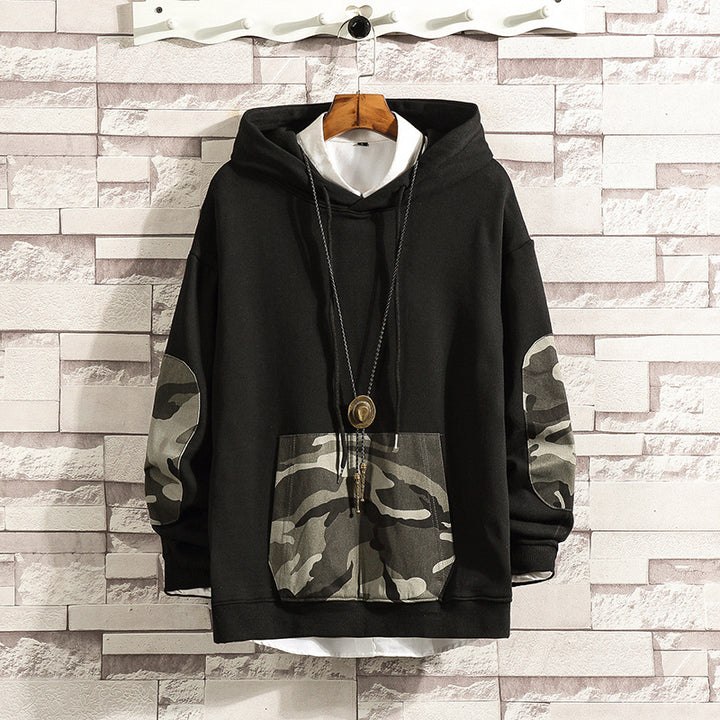Men's Camouflage Hooded Casual Jacket