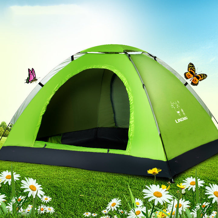 Single Layer Camping Tent Outdoor Beach Shelter