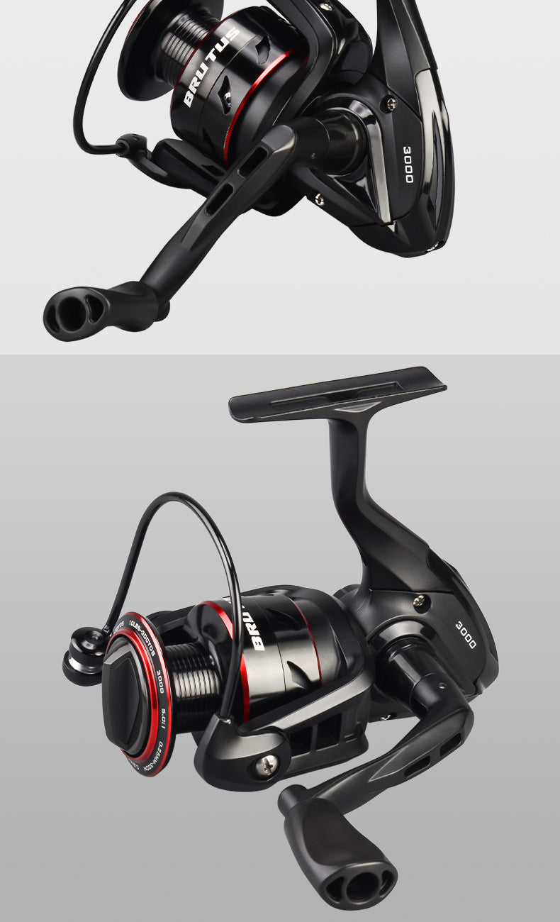 All Metal Telescopic Fishing Spinning Reel