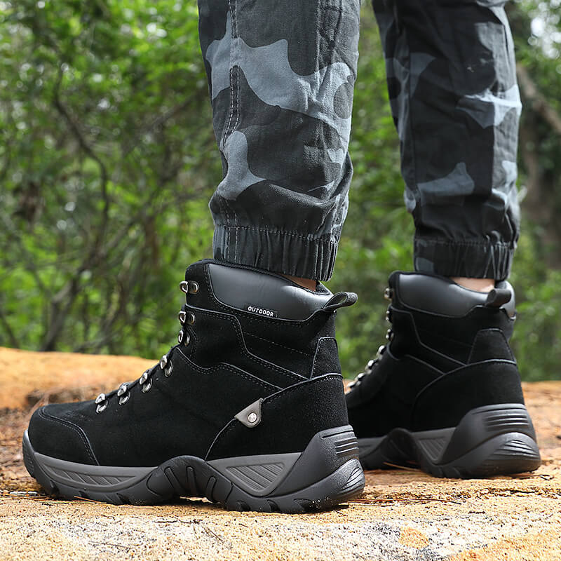 Men's Mid-High Autumn Winter Hiking Boots Plus Size