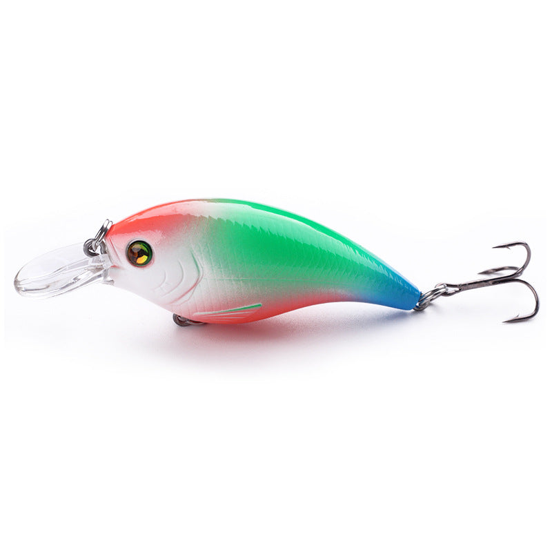 Short Tongue Floating Rock Fishing Lure Bait