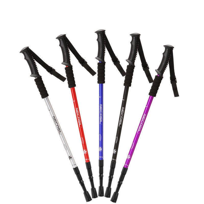 Three Section Aluminum Alloy Trekking Pole