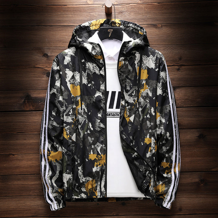 Men's Outerwear Camouflage Jacket Trend