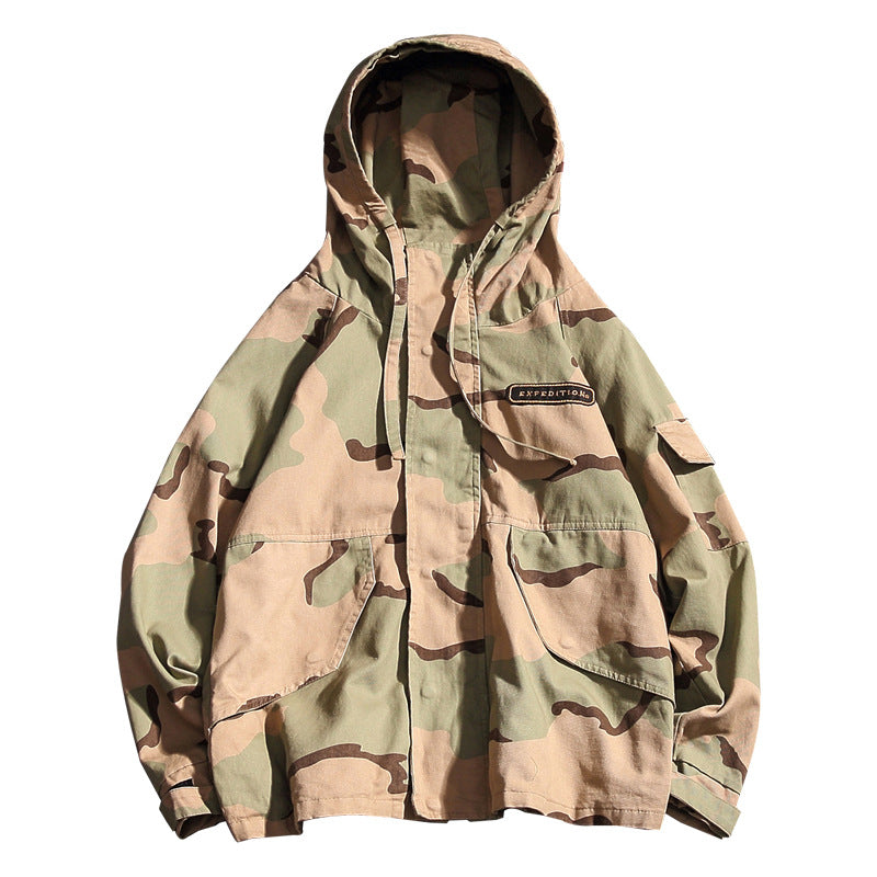 Camouflage Tooling Utility Jacket