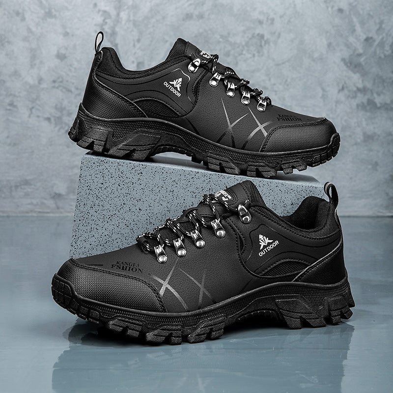 Breathable Non Slip Wear Resistant Outdoor Camping Work Shoes