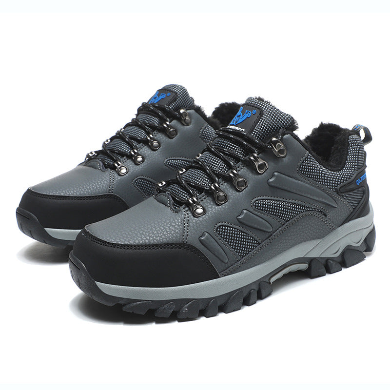 Couple Outdoor Hiking Boots Breathable Large Size Shoes