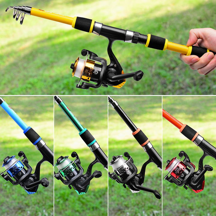 Casting Rod And Reel Combo Fishing Set