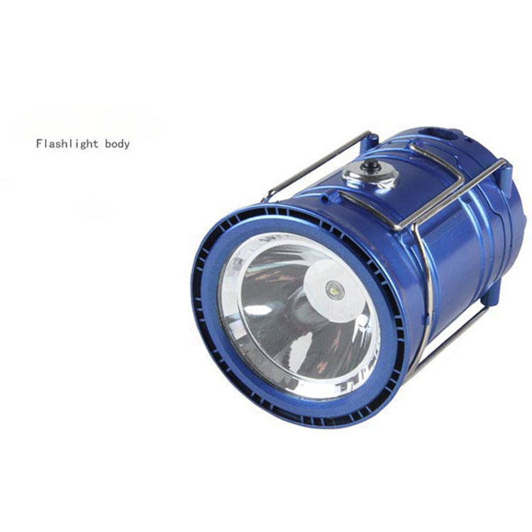 Solar Charging Multifunction Telescopic Camping Lantern Tent Light