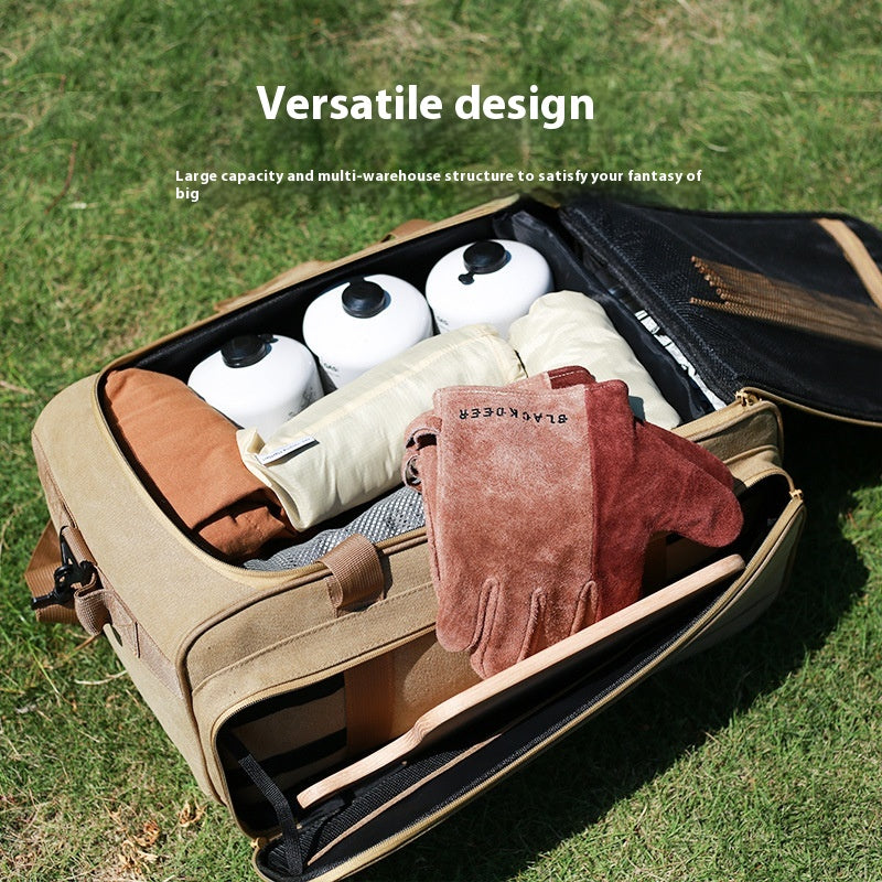 Outdoor Camping Cookware Set Picnic Storage Bag