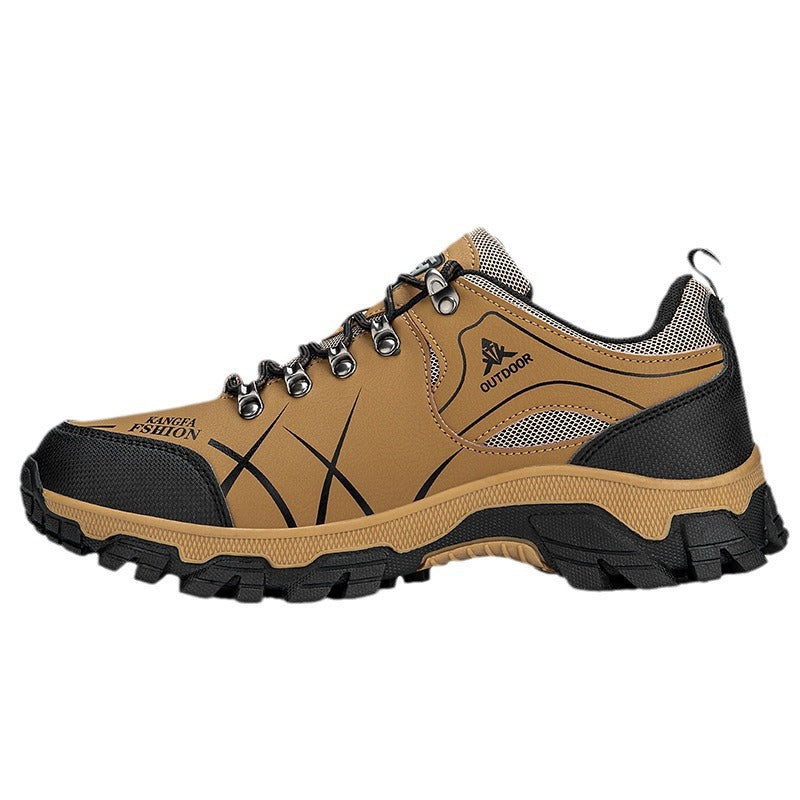 Breathable Non Slip Wear Resistant Outdoor Camping Work Shoes