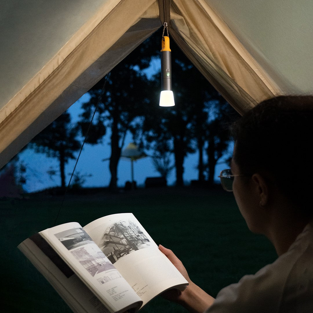 Bright Zoom Flashlight Long Battery Life Camping Light