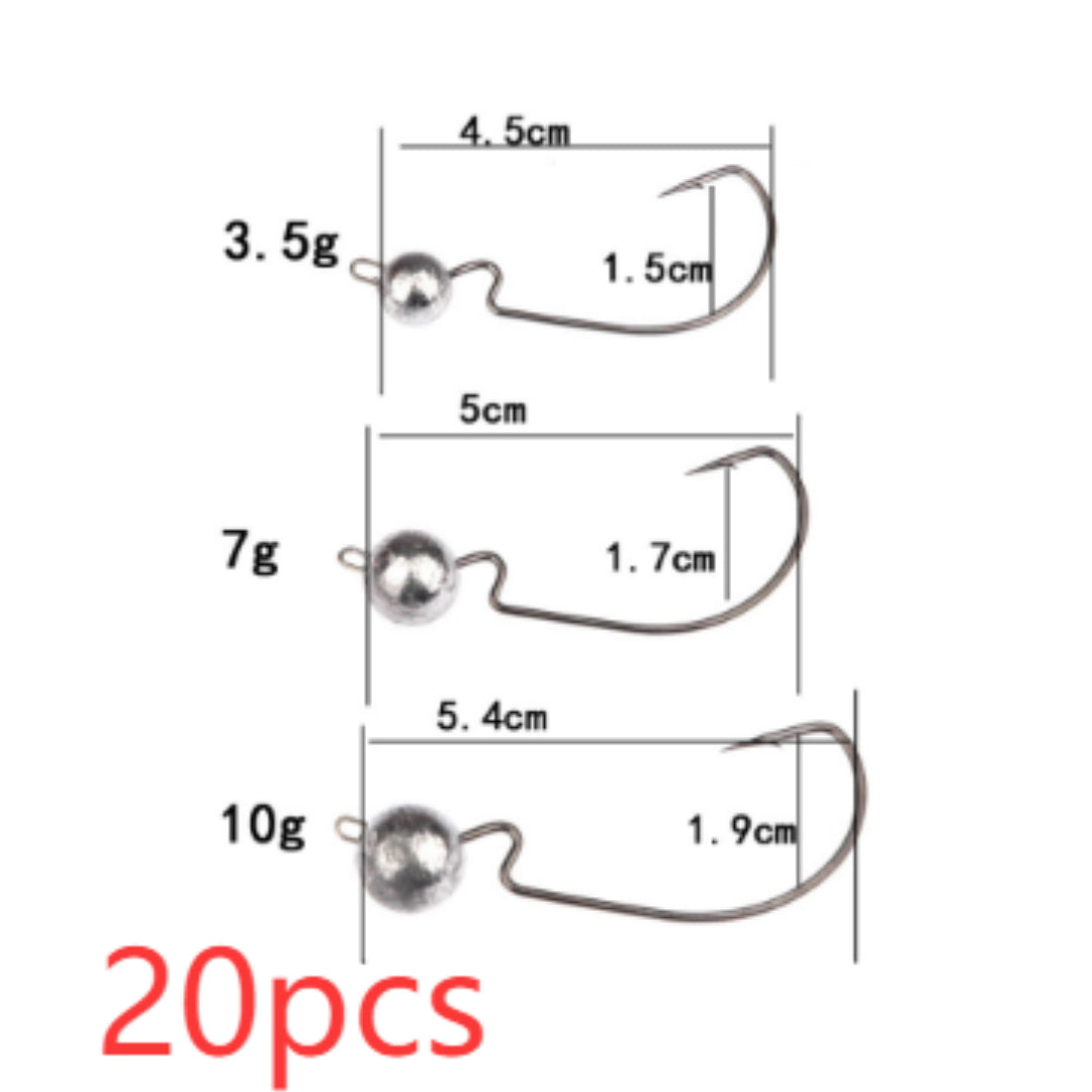Lead Head Crank Fishing Hook