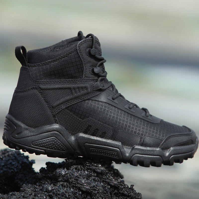 Men's Ultralight Mid-Top Tactical Combat Hiking Boots